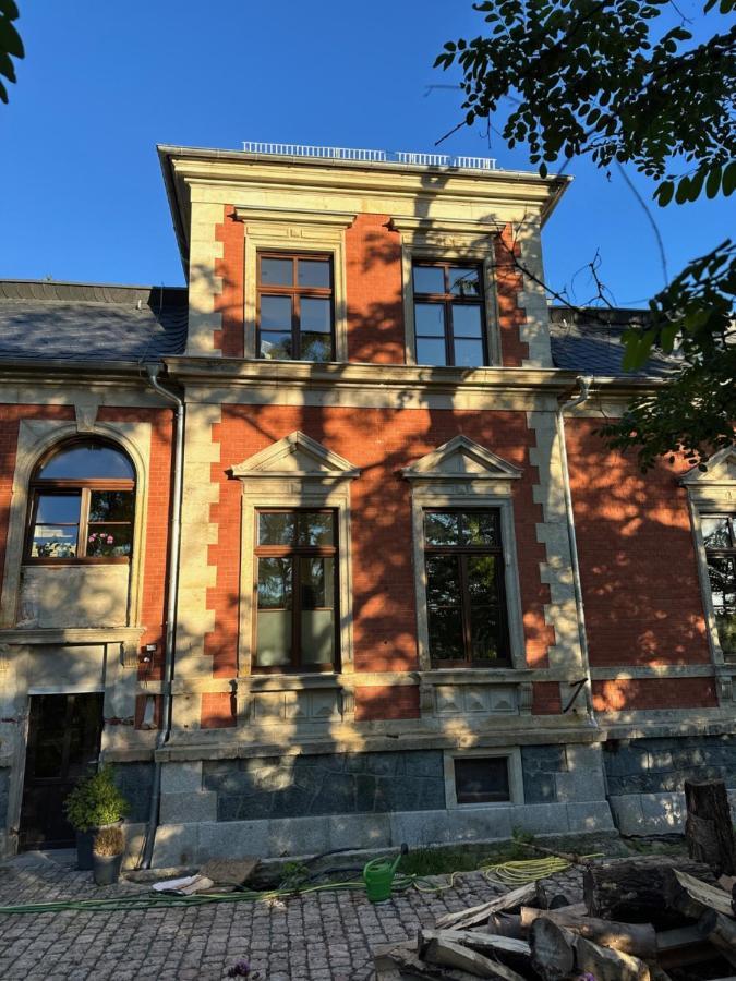 Aussergewoehnliche Ferienwohnung Stadtvilla Plauen Eksteriør billede