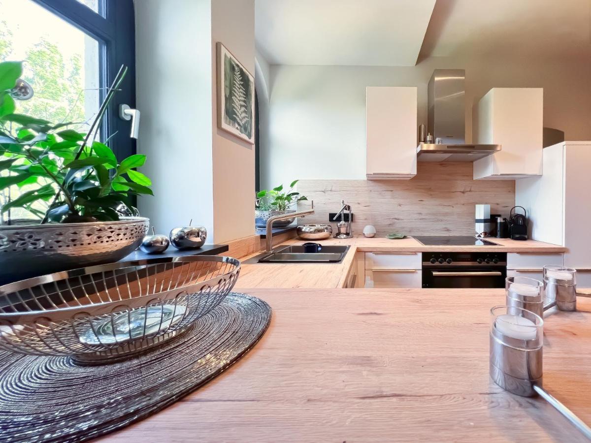 Aussergewoehnliche Ferienwohnung Stadtvilla Plauen Eksteriør billede