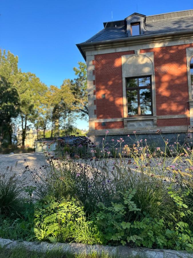 Aussergewoehnliche Ferienwohnung Stadtvilla Plauen Eksteriør billede