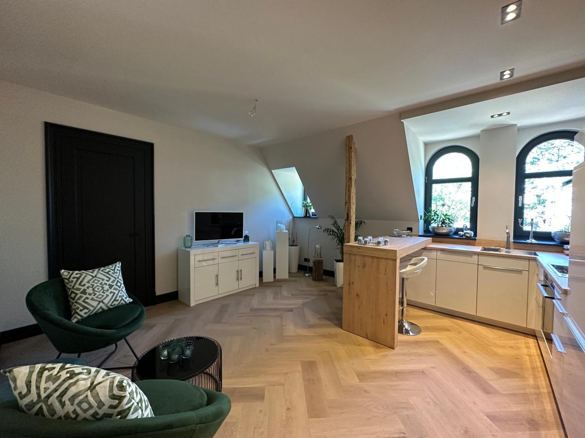 Aussergewoehnliche Ferienwohnung Stadtvilla Plauen Eksteriør billede