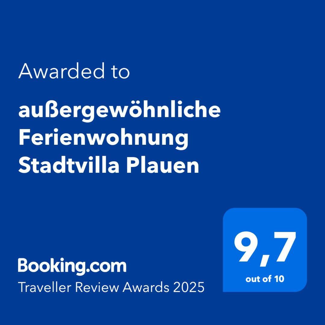 Aussergewoehnliche Ferienwohnung Stadtvilla Plauen Eksteriør billede